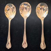 Cucchiai dessert /frutta vintage in silver plated