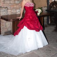 Abito da sposa bicolore (da ricostituire)