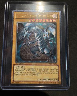 Drago Bianco Occhi Blu Ultimate Rare