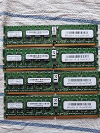 RAM DDR2 ECC 2GB per memory server 