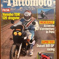 Rivista Tuttomoto agosto 1989