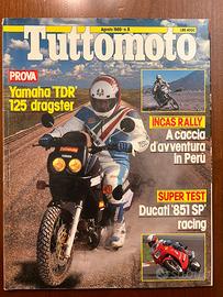 Rivista Tuttomoto agosto 1989