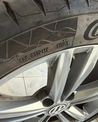 VW Golf 7 & R-Line Sportsvan Ruote Estive 17 Cerch