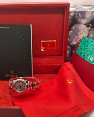 Rolex datejust lady platino 179166