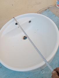 lavandino tondo cm 52*20