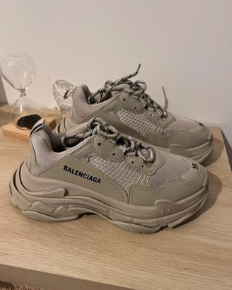 Balenciaga Triple S Beige Size 38