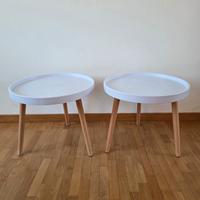 due comodini stile scandinavo