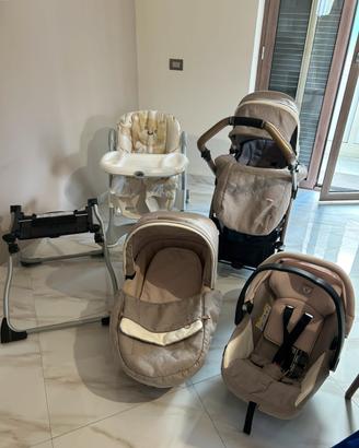 TRIO PEG PEREGO MON AMOUR ELITE COME NUOVO + BASE