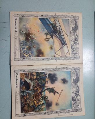 Quaderni scolastici periodo fascista 