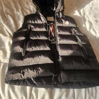 Gillet smanicato Moncler nuovo, unisex, taglia XL