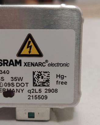 Lampadina Xenon OSRAM XENARC 66340 D3S 35w