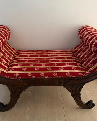 Panchetta d gondola/dormeuse stile impero vintage
