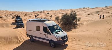 Mercedes Sprinter 4x4 Camper OFF-GRID 600AhLiFePO4
