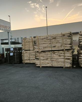 paleria per recinzioni castagno