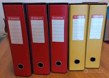 5 RACCOGLITORI ESSELTE G53 Ufficio Plastica Dura
