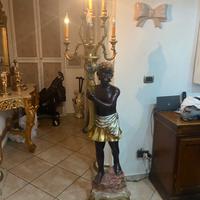 STATUA MORO VETRORESINE