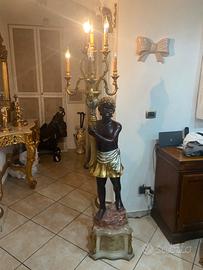 STATUA MORO VETRORESINE