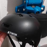 casco bici monopattino pattini bambino
