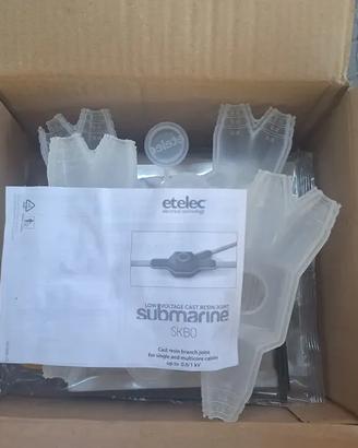 Muffole in resina rigida per cavi elettrici