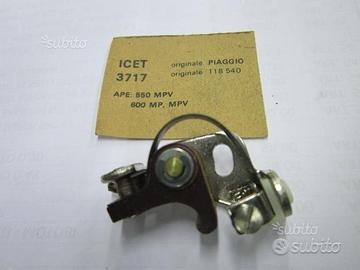 Contatti Ruttore Puntine Platinate Icet per Ape