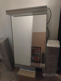 Specchiera + mobiletti bagno 