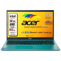 Acer Pc portatile 4 Core 16 Gb SSD 512 Gb Green