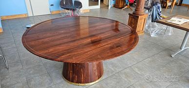 Tavolo rotondo in Palissandro