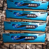 Kit RAM DDR3 G.Skill Ares 16GB (4x4GB) 1600MHz CL9