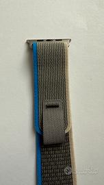 Cinturino Apple Trail loop 49mm blu/grigio S/M