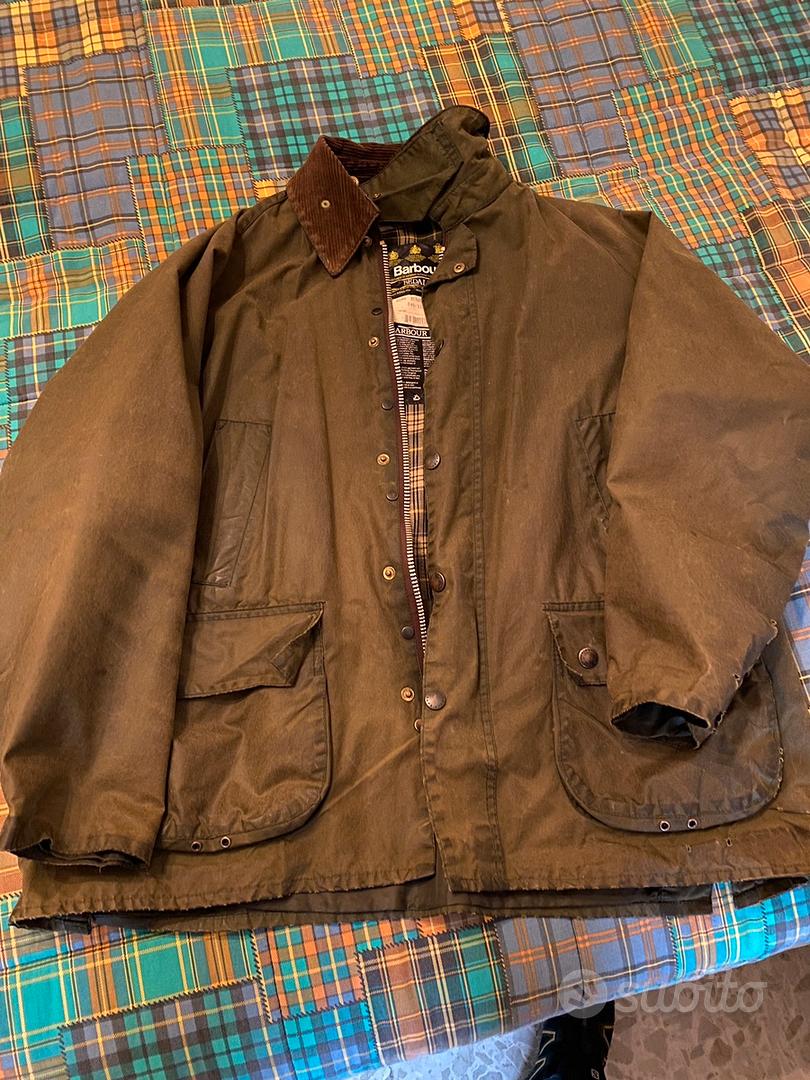 Barbour Bedale vintage anni 90 imbottitura Abbigliamento e