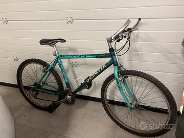 bicicletta olympia turchese
