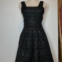 Abito elegante set due pezzi XS con gonna ampia