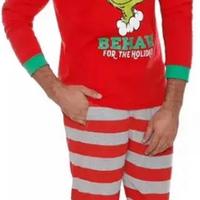 Pigiama Uomo Natale Grinch 2025
