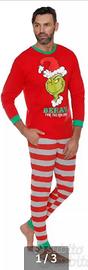 Pigiama Uomo Natale Grinch 2025