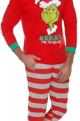 Pigiama Uomo Natale Grinch 2025