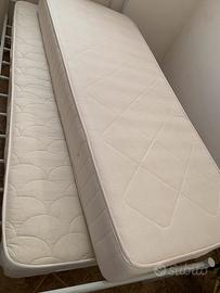 Materasso matrimoniale e due singoli