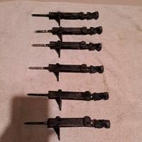 6 blocca persiane in metallo maschio/femmina 