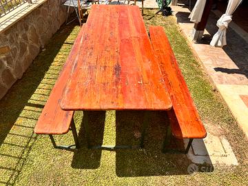 Panca birreria tavolo