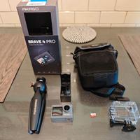 AKASO Brave 4 Pro Action Cam 4K con Lexar da 64GB