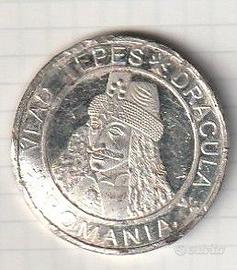 MEDAGLIA ROMANIA VLAD TEPES DRACULA CASTELLUL BRAN