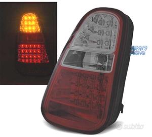 FANALI MINI COOPER R50 R52 R53 04-06 LED ROSSO AFF