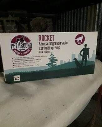 Rampa pedana  pieghevole per cane Rocket