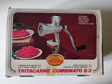 Tritacarne Combinato Tre Spade 8/3 vintage