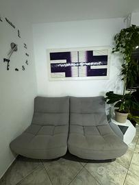 Divano Chateau d'Ax SILHOUETTE 2 moduli