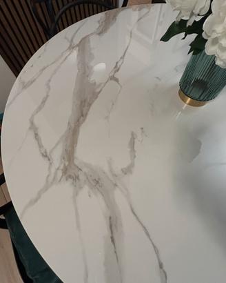 Tavolo Riflessi Shangai tondo 120 Ceramica