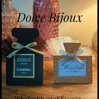 Bomboniera segnaposto invito profumo .chanel.dior.