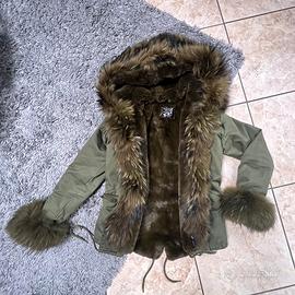 Parka in pelliccia di volpe