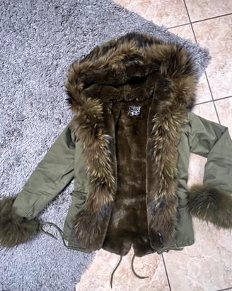 Parka in pelliccia di volpe