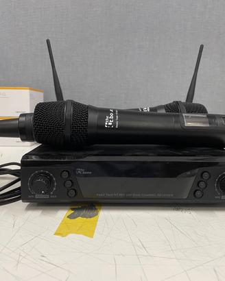 the t.bone freeU Twin HT 863 2 Radiomicrofoni Wire