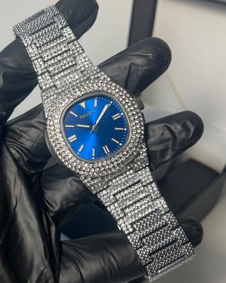 Seiko Mod Nautilus Iced Out